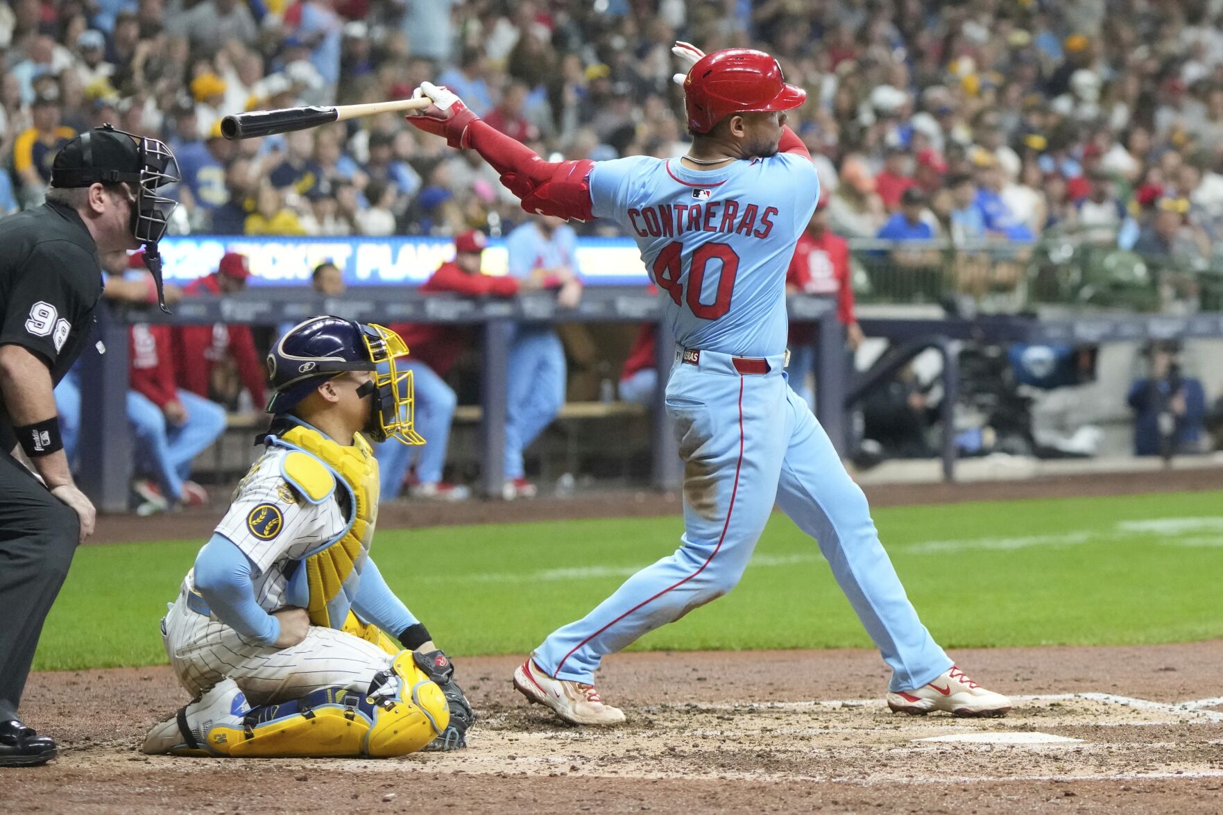 Cardinals Brewers Baseball